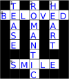 romantic crossword